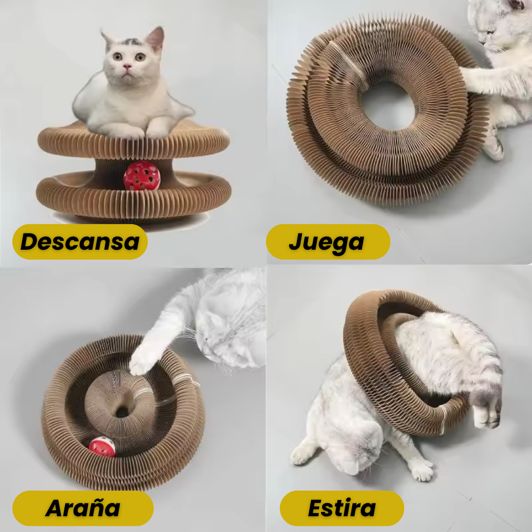 MiauRizos™ - RASCADOR INTERACTIVO PARA GATOS