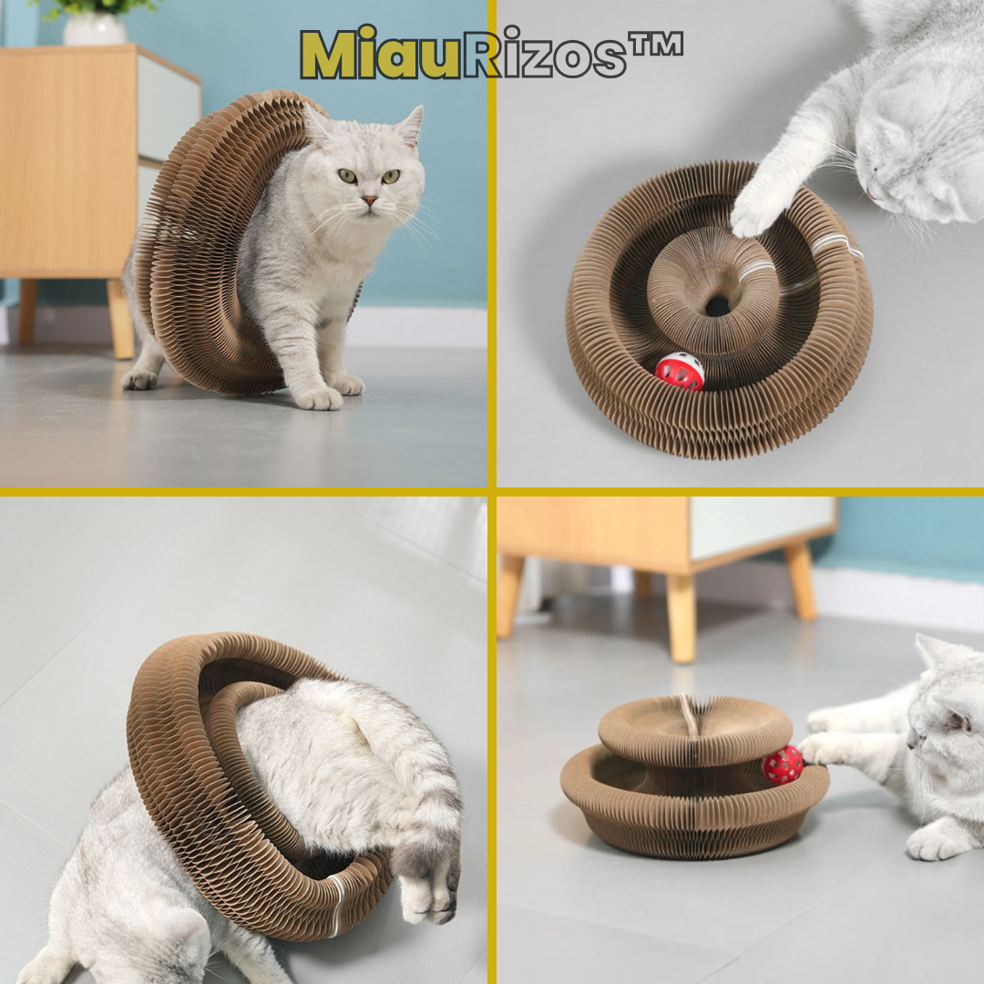 MiauRizos™ - RASCADOR INTERACTIVO PARA GATOS
