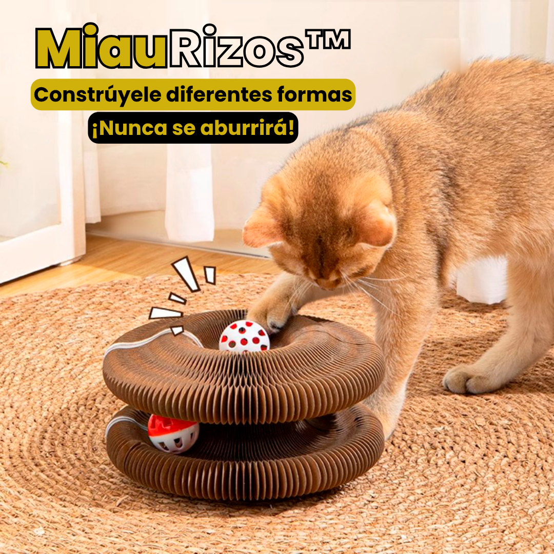 MiauRizos™ - RASCADOR INTERACTIVO PARA GATOS