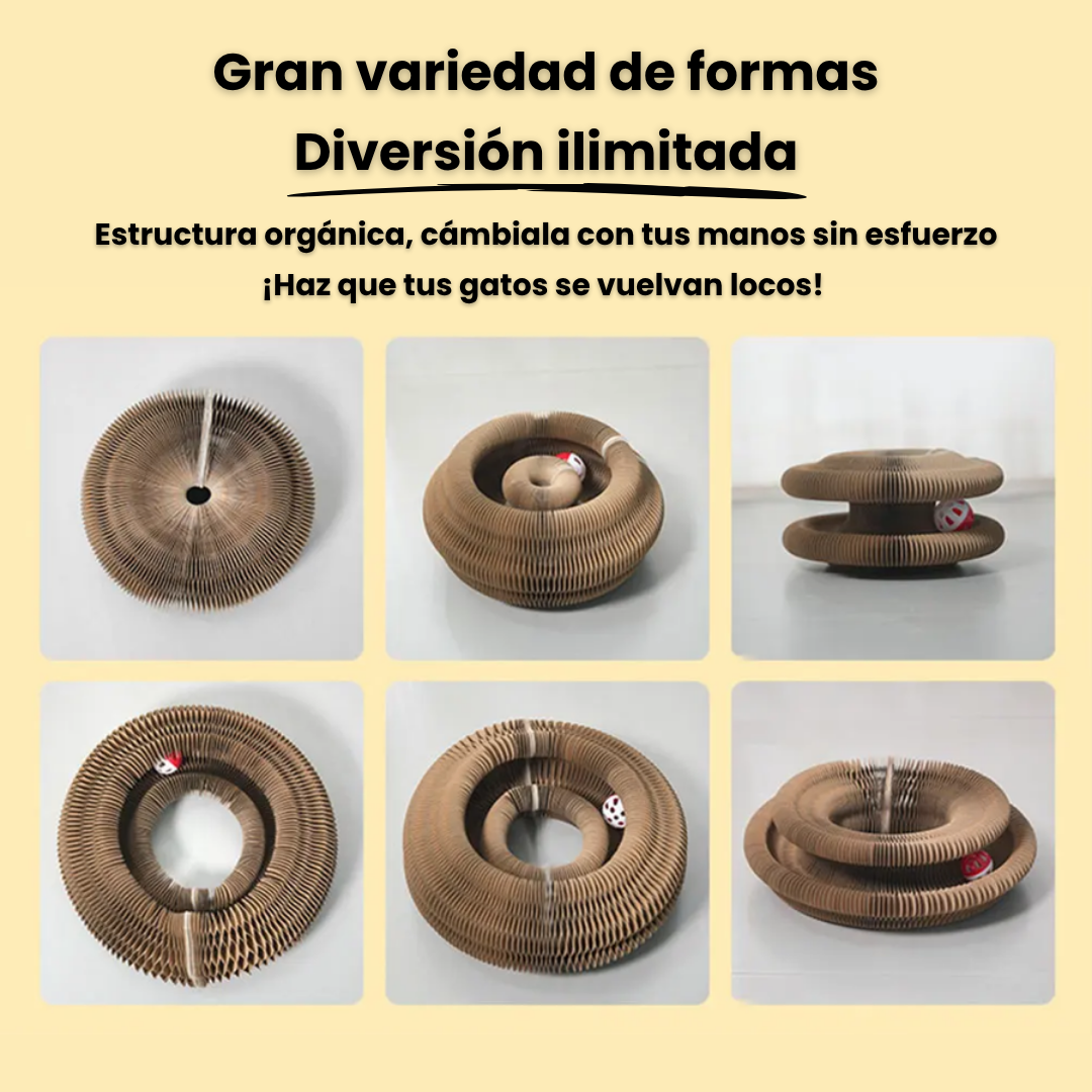 MiauRizos™ - RASCADOR INTERACTIVO PARA GATOS