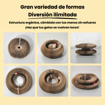 MiauRizos™ - RASCADOR INTERACTIVO PARA GATOS